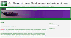 Desktop Screenshot of absolute-relativity.be